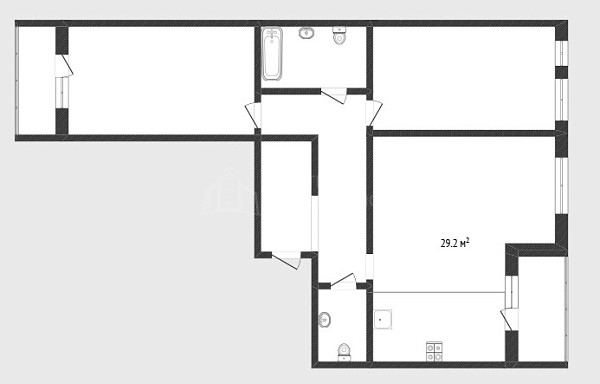 2-к квартира, 82 кв.м., улица Михаила Сперанского, 33/1