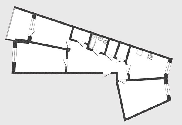 3-к квартира, 112 кв.м., улица Федюнинского, 7к1