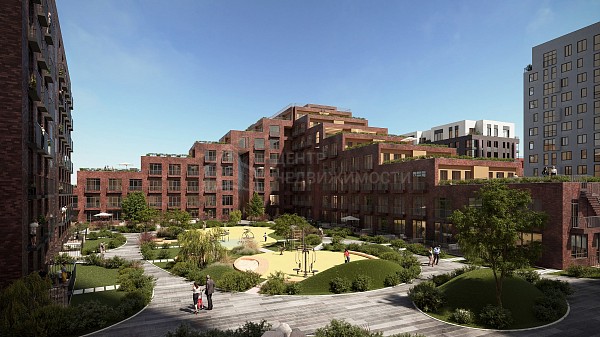 2-к квартира в новостройке, 54 кв.м.