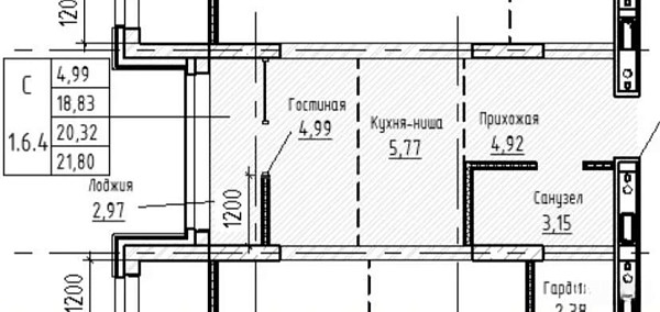 Студия, 21 кв.м., улица Павла Фитина, 3
