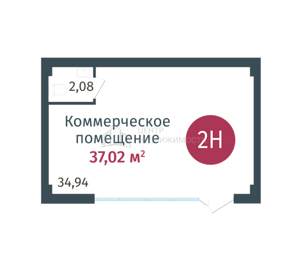 Квартира в новостройке, 37 кв.м., ул. Сергея Джанбровского,  д. 27, соор. 1