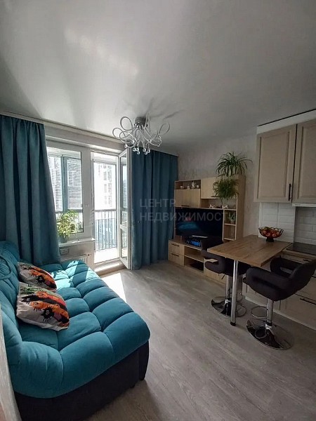 1-к квартира, 36 кв.м.