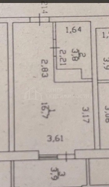 Студия, 25 кв.м., улица Александра Пушкина, 16