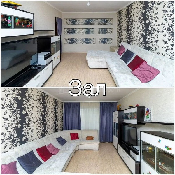 3-к квартира, 90 кв.м.