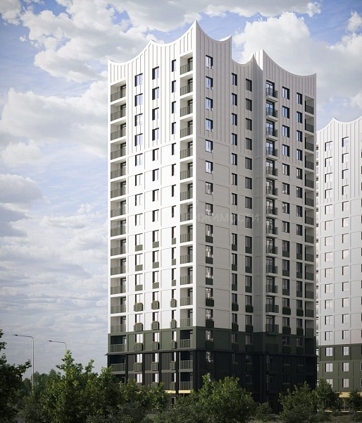 3-к квартира в новостройке, 83 кв.м.