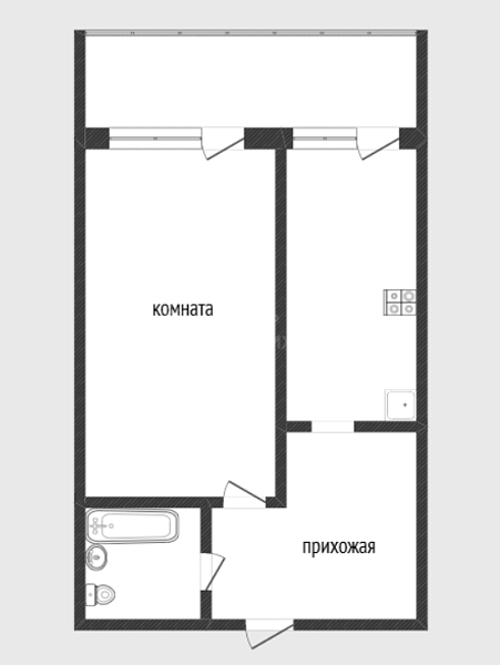 1-к квартира, 47 кв.м., Широтная улица, 138