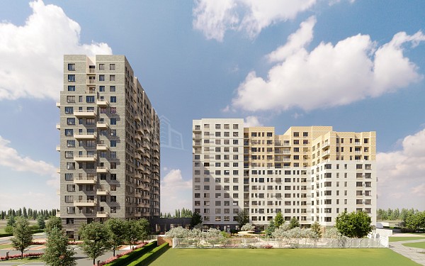 2-к квартира в новостройке, 66 кв.м.