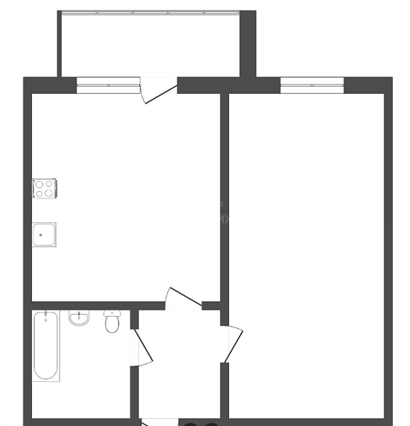 1-к квартира, 37 кв.м., Широтная улица, 126к3